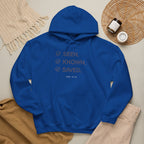 Seen. Known. Saved. Hoodie — Christian Faith Pullover (Luke 19:10)