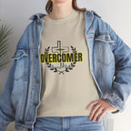 Overcomer Cross T-Shirt — Inspirational Christian Faith Tee