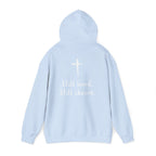 Not Perfect — Forgiven Hoodie | Christian Inspirational Sweatshirt (Romans 5:8, Still Loved/Still Chosen)