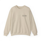 Prayer Graphic Sweatshirt — “Pray More, Panic Less” Crewneck