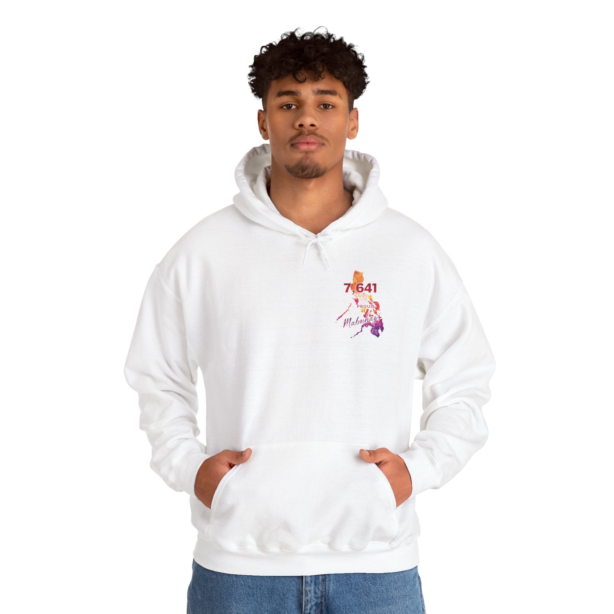 Philippines Pride Hoodie — 7,641 Map Design