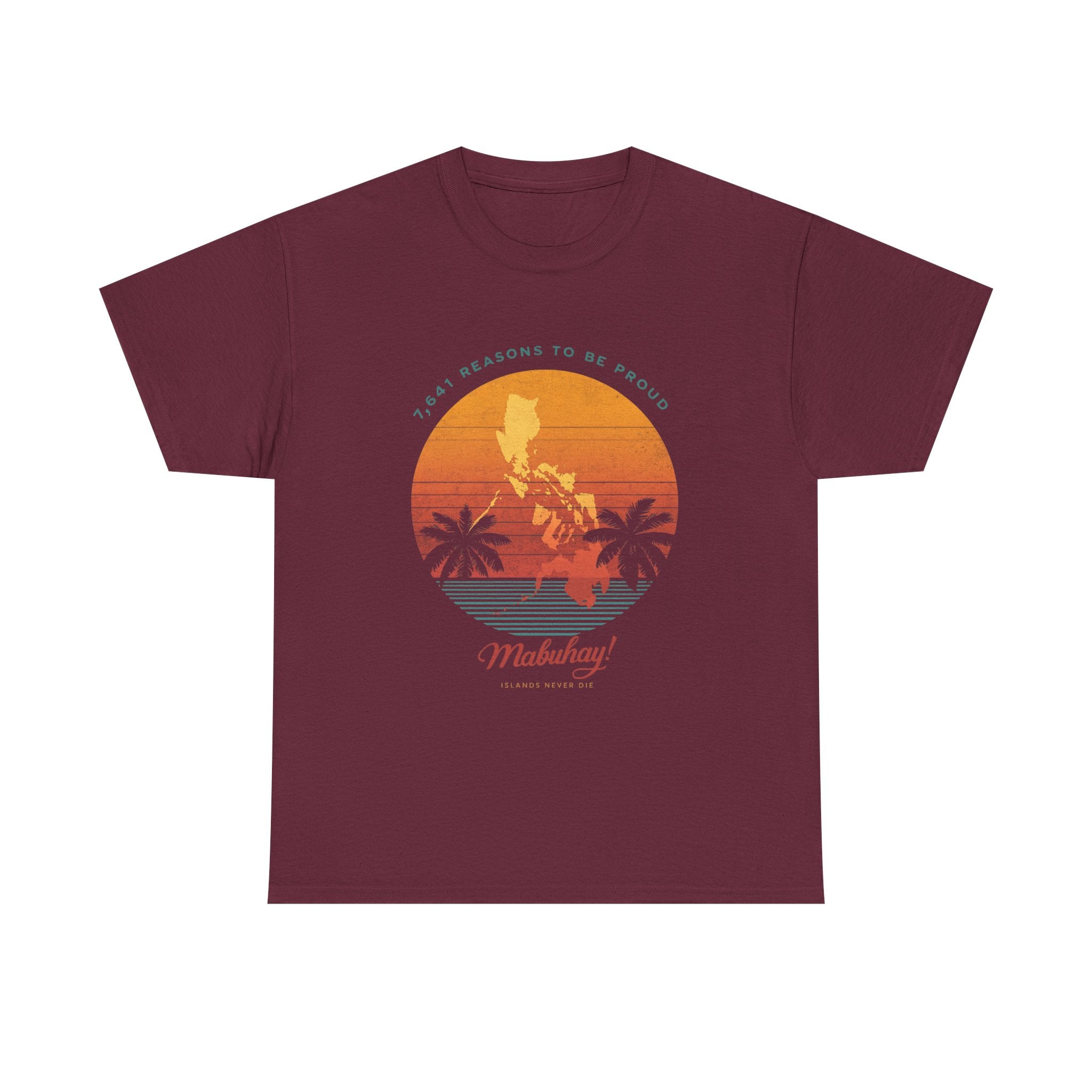 T-Shirt - 'Mabuhay' Tropical Sunset Philippines Pride Tee