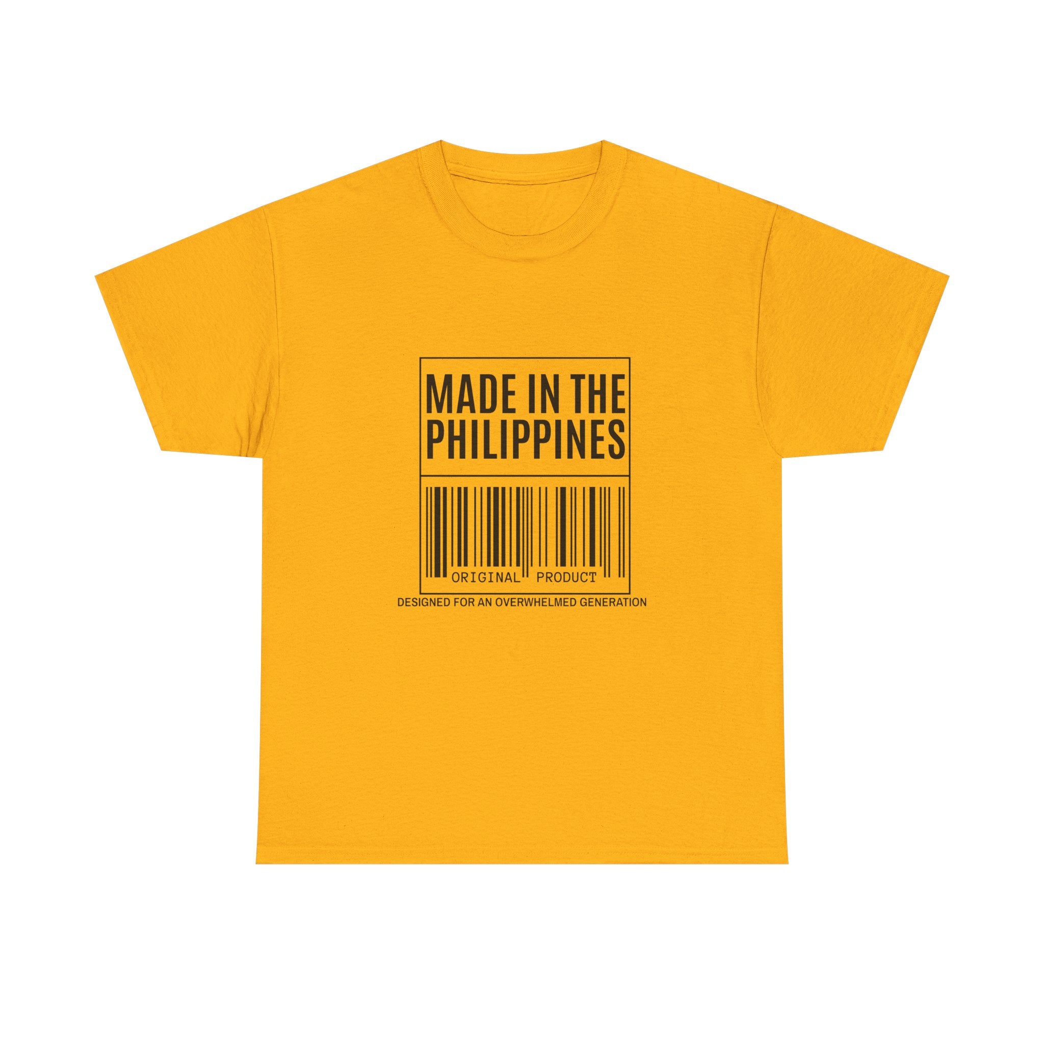 Made in the Philippines T‑Shirt — Barcode Heritage Tee