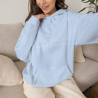 Christian Hoodie with Light of the World and Cross Design – Faith Comfort Sweatshirt