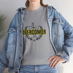 Overcomer Cross T-Shirt — Inspirational Christian Faith Tee