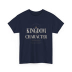 Kingdom Character T-Shirt — Minimalist Faith Graphic Tee