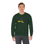 Christian Crewneck Sweatshirt "Certified Light of the World" Pullover, Matthew 5:14 Scripture Apparel, Trendy Faith Graphic Sweatshirt