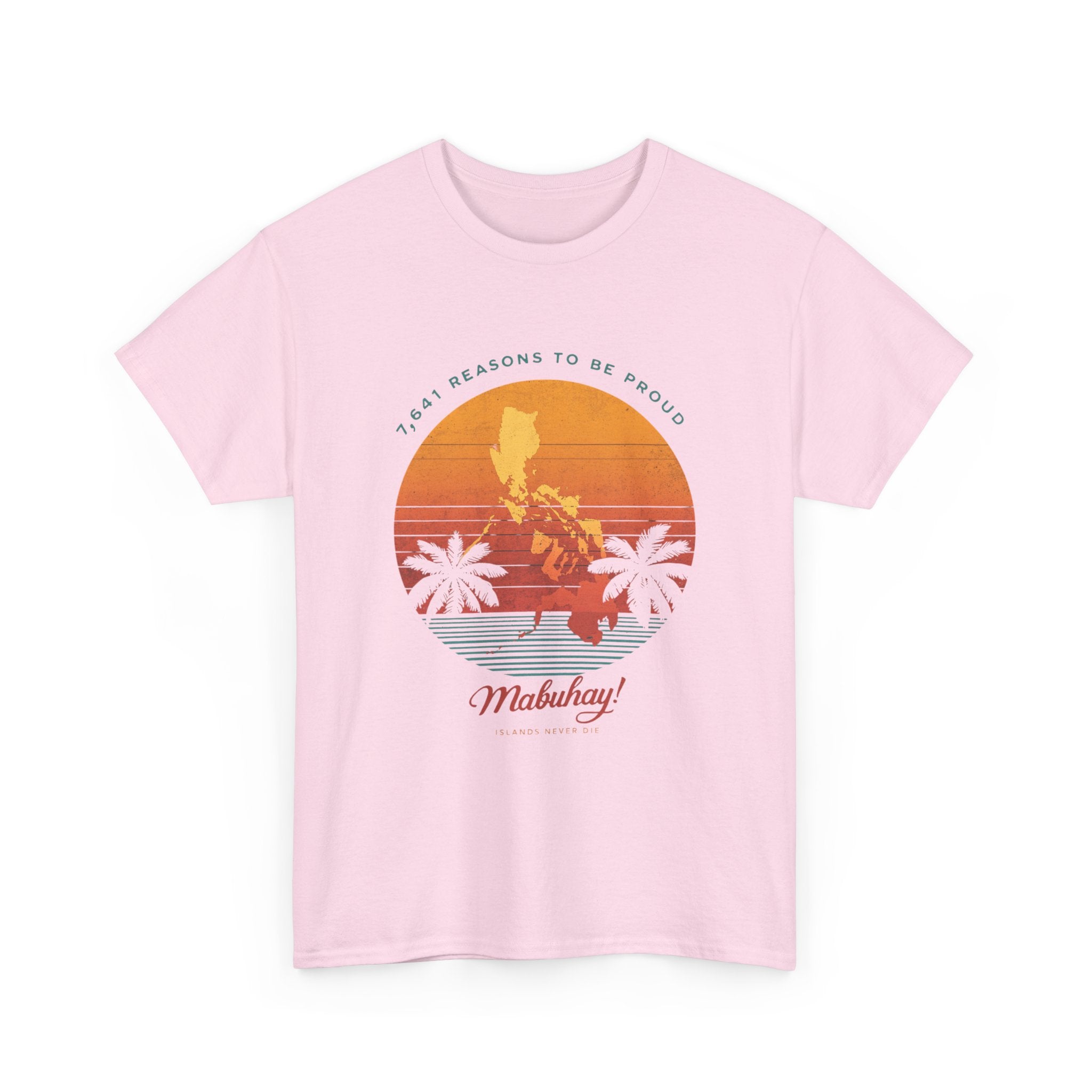 T-Shirt - 'Mabuhay' Tropical Sunset Philippines Pride Tee