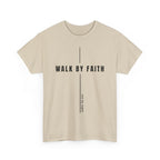 Christian 'Walk By Faith' Tee — Inspirational Faith T-Shirt