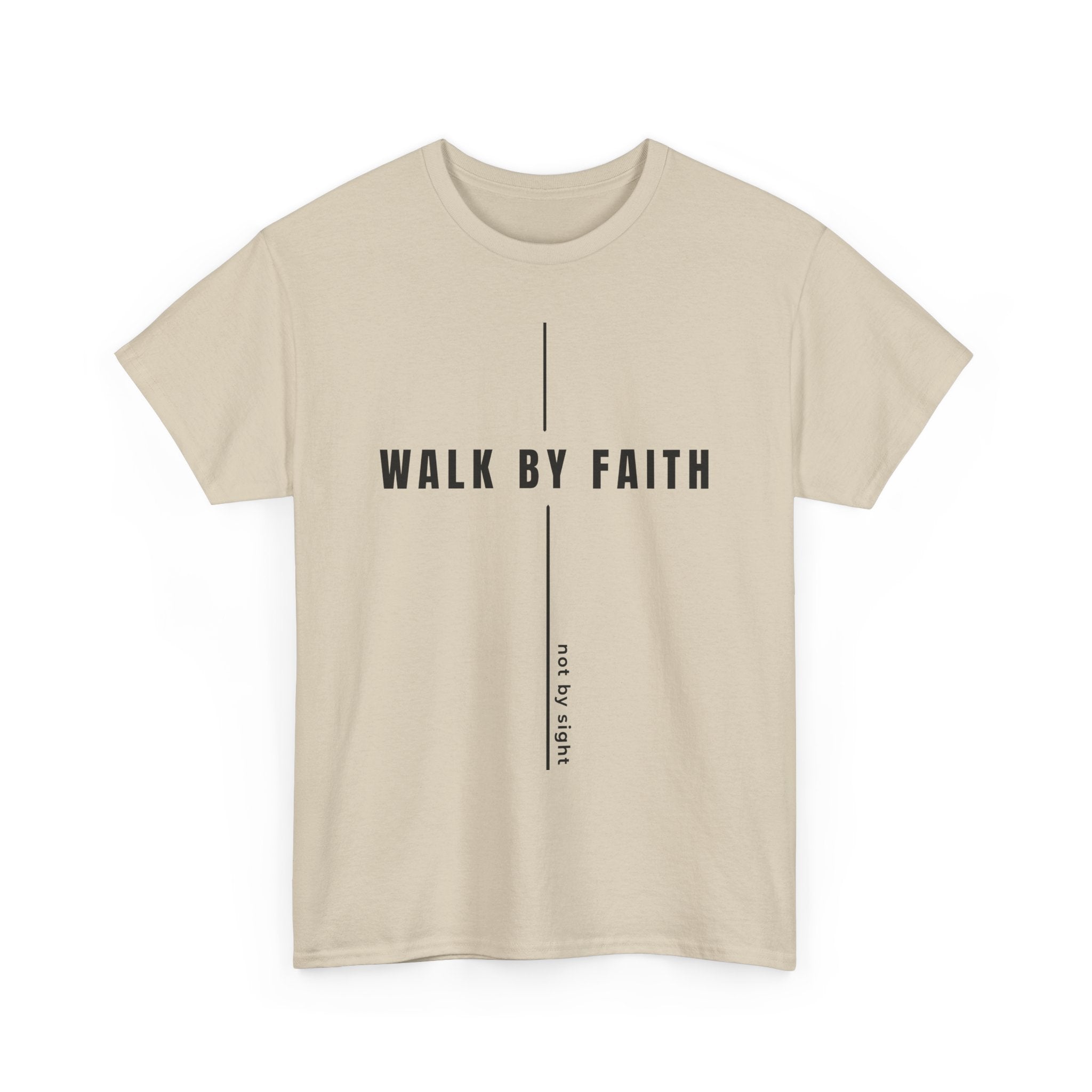 Christian 'Walk By Faith' Tee — Inspirational Faith T-Shirt