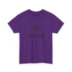Christian 'Offline' Tee — Back Print: "Go Into Your Room, Close the Door and Pray"