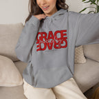 Grace Reversed Hoodie — Faith-Inspired Graphic Sweatshirt