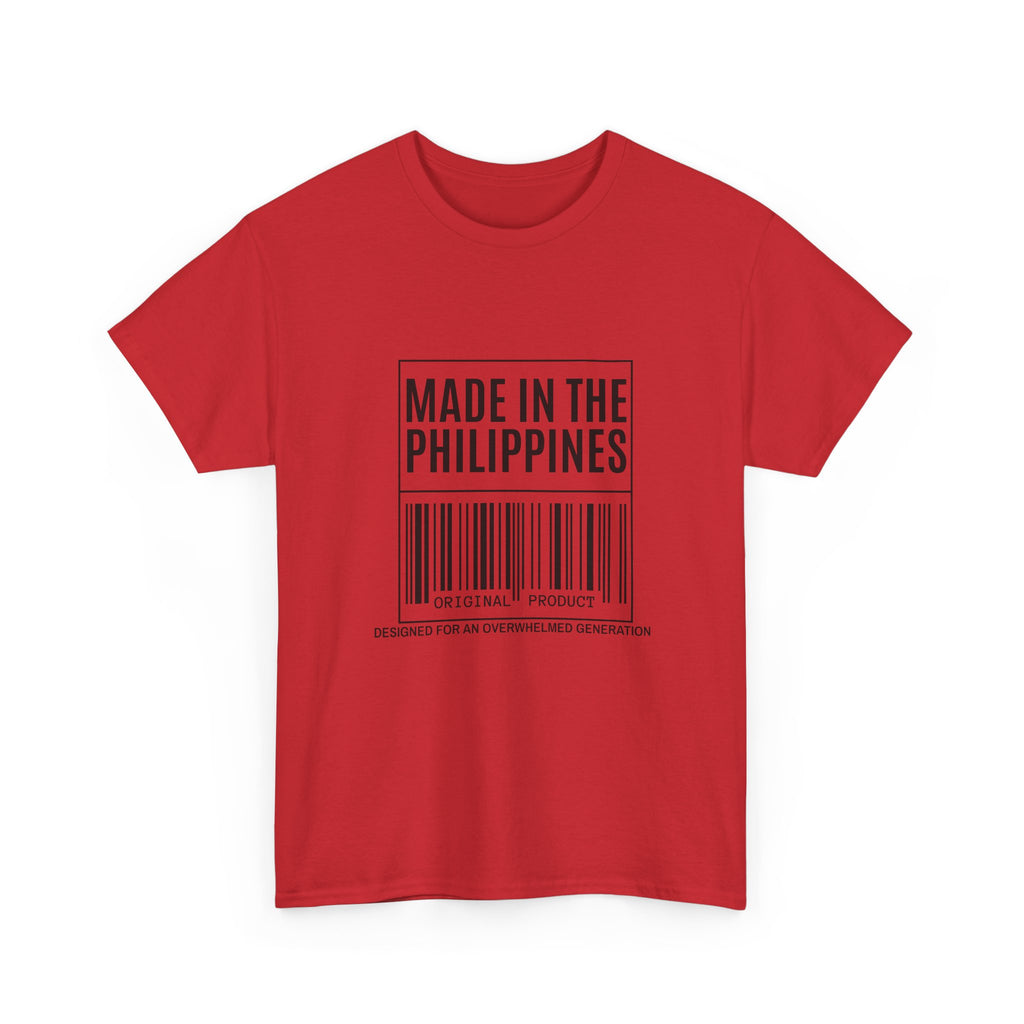 Made in the Philippines T‑Shirt — Barcode Heritage Tee