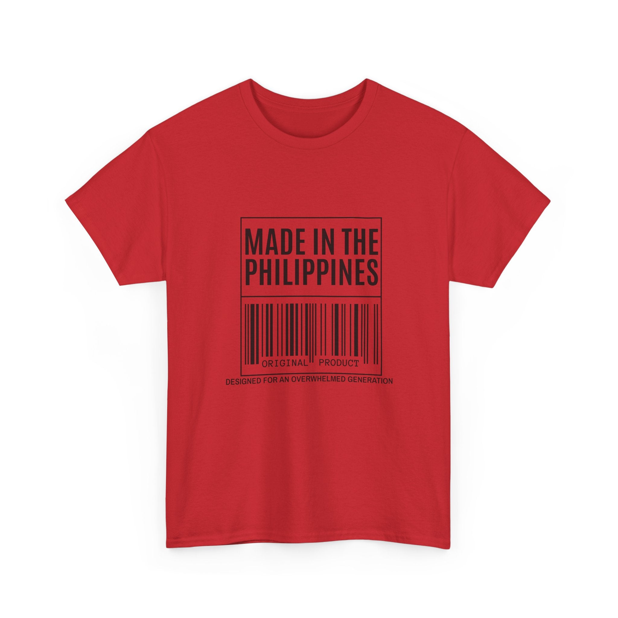 Made in the Philippines T‑Shirt — Barcode Heritage Tee