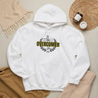 Overcomer Cross Hoodie – Faith-Based Christian Pullover