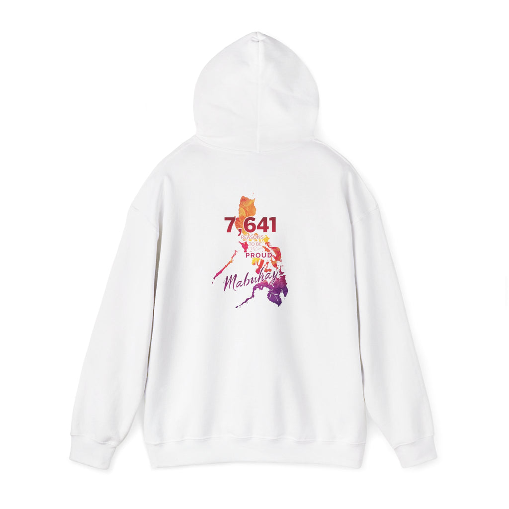 Philippines Pride Hoodie — 7,641 Map Design