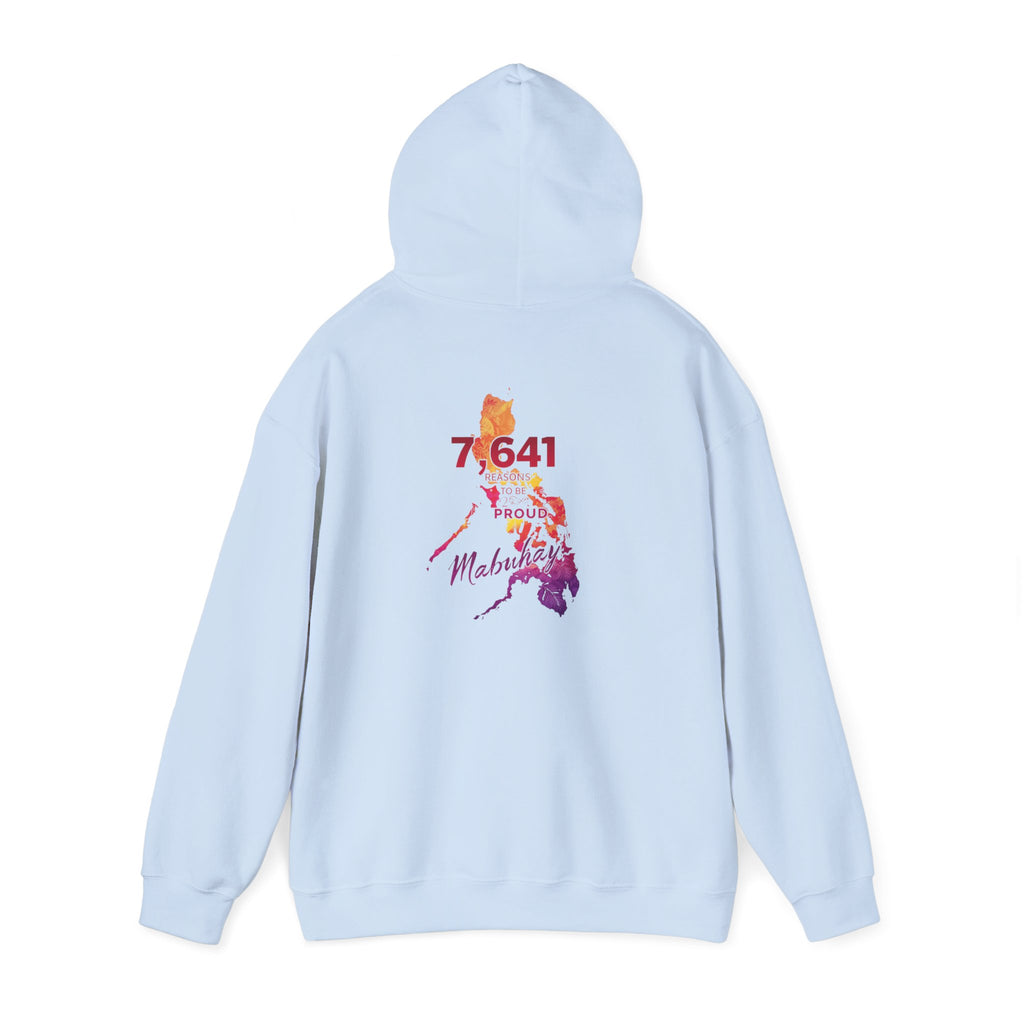 Philippines Pride Hoodie — 7,641 Map Design