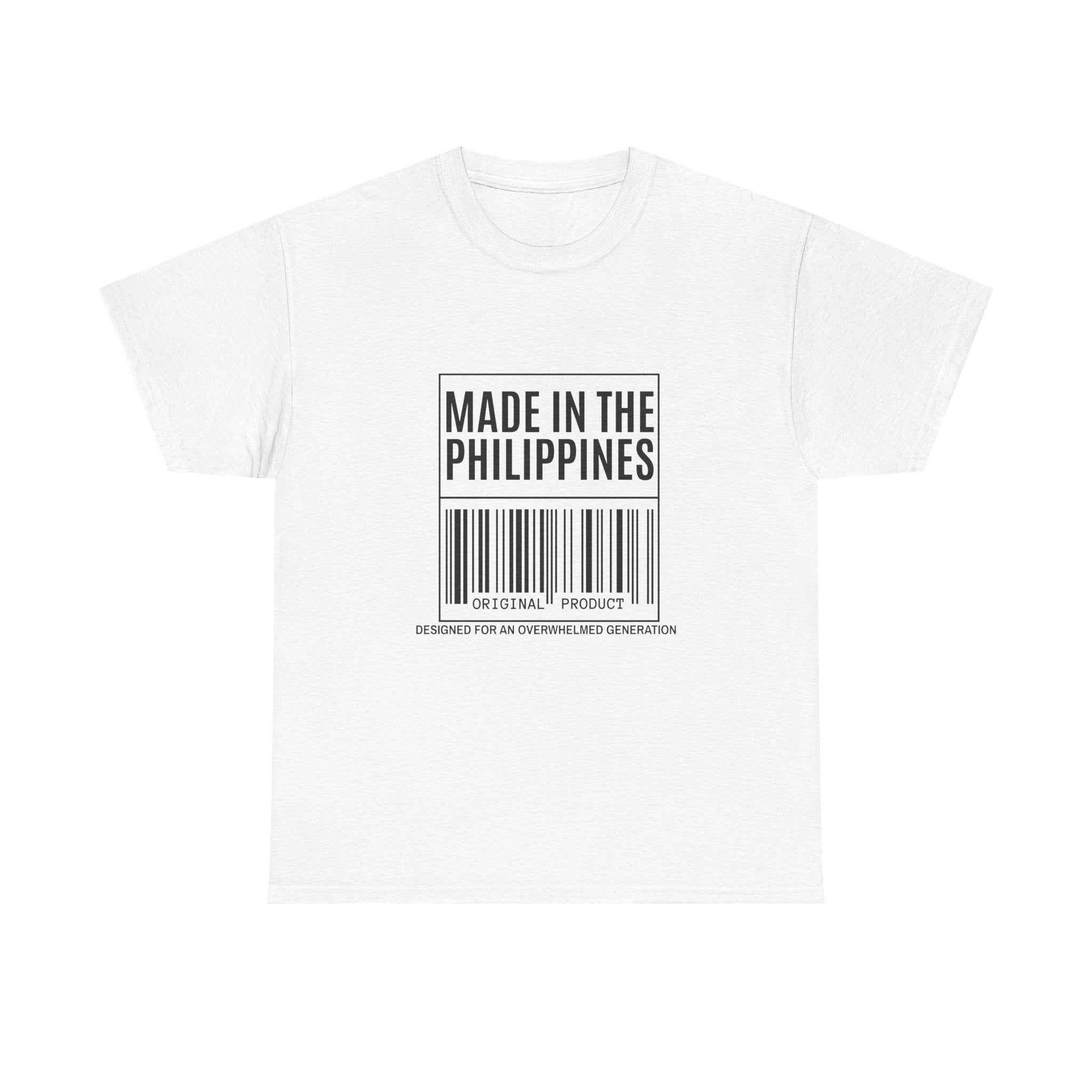 Made in the Philippines T‑Shirt — Barcode Heritage Tee