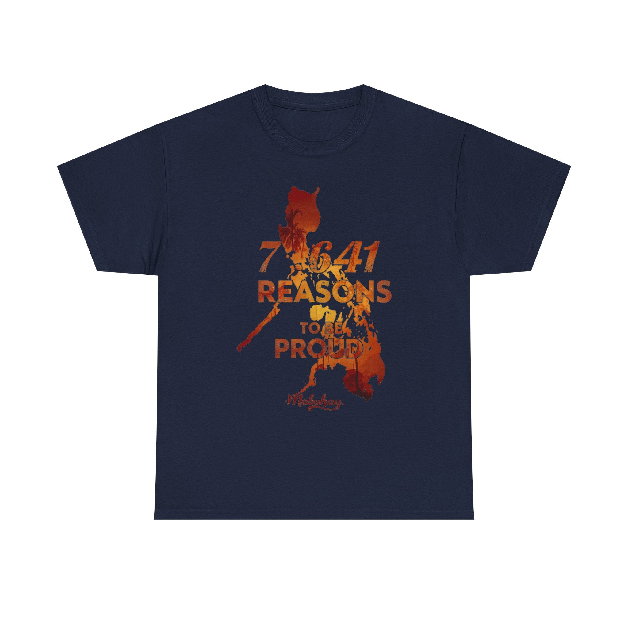 Philippines Pride Tee — "7,641 Reasons to Be Proud" Map Graphic
