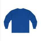 Christian Long Sleeve Tee — "I Am the Light" Minimal Cross Design