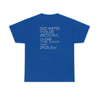 Christian 'Offline' Tee — Back Print: "Go Into Your Room, Close the Door and Pray"