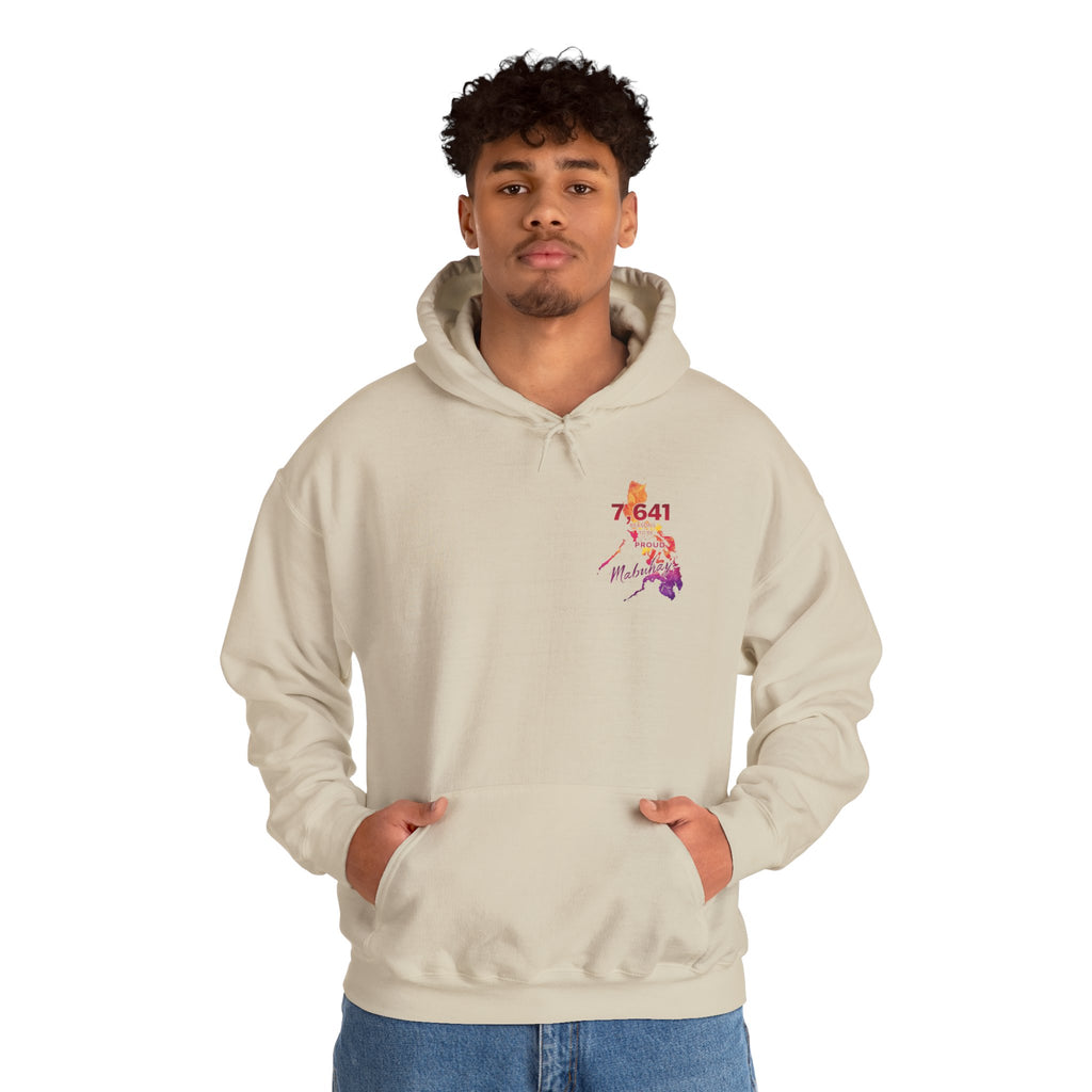 Philippines Pride Hoodie — 7,641 Map Design
