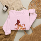 Philippines Map '7,641 Reasons to Be Proud Pinoy' Crewneck Sweatshirt