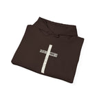 Christian Cross Salvation Hoodie – "Saved By Grace" Faith Graphic Pullover