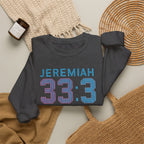 Christian Crewneck Sweatshirt "Heaven Has WiFi" Jeremiah 33:3 Pullover, Faith Graphic Sweatshirt, Religious Apparel