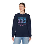Christian Crewneck Sweatshirt "Heaven Has WiFi" Jeremiah 33:3 Pullover, Faith Graphic Sweatshirt, Religious Apparel