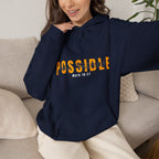 All Things Possible Hoodie - 'POSSIBLE' Inspirational Christian Hoodie (Mark 10:27)