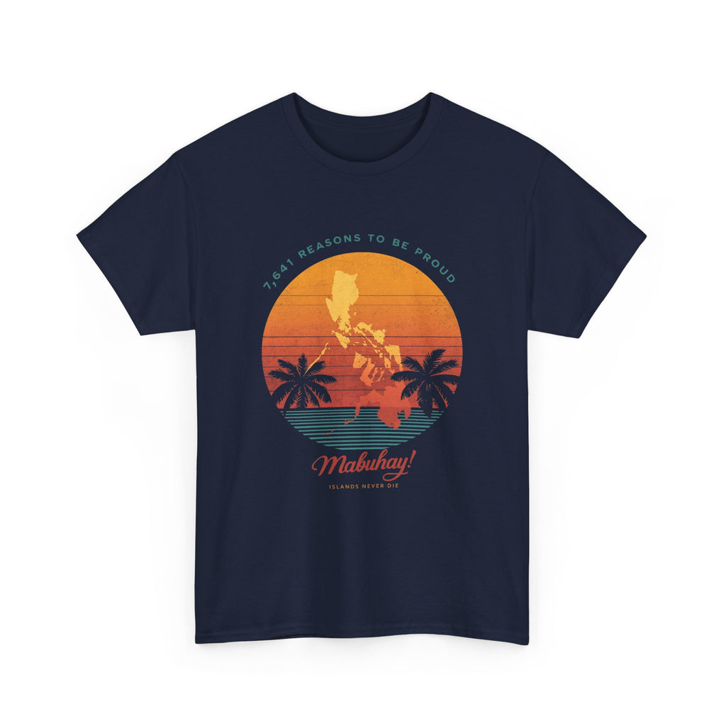 T-Shirt - 'Mabuhay' Tropical Sunset Philippines Pride Tee