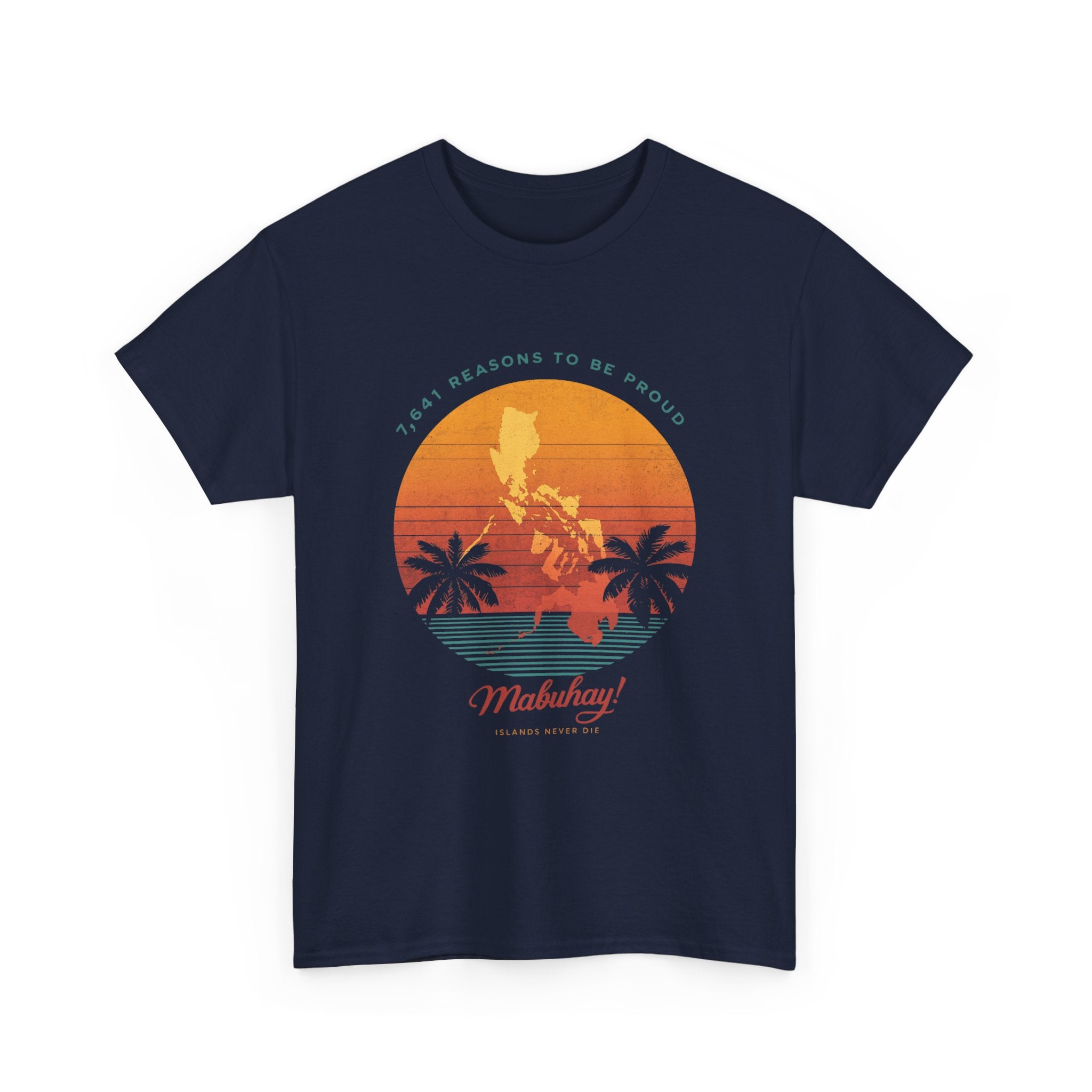 T-Shirt - 'Mabuhay' Tropical Sunset Philippines Pride Tee