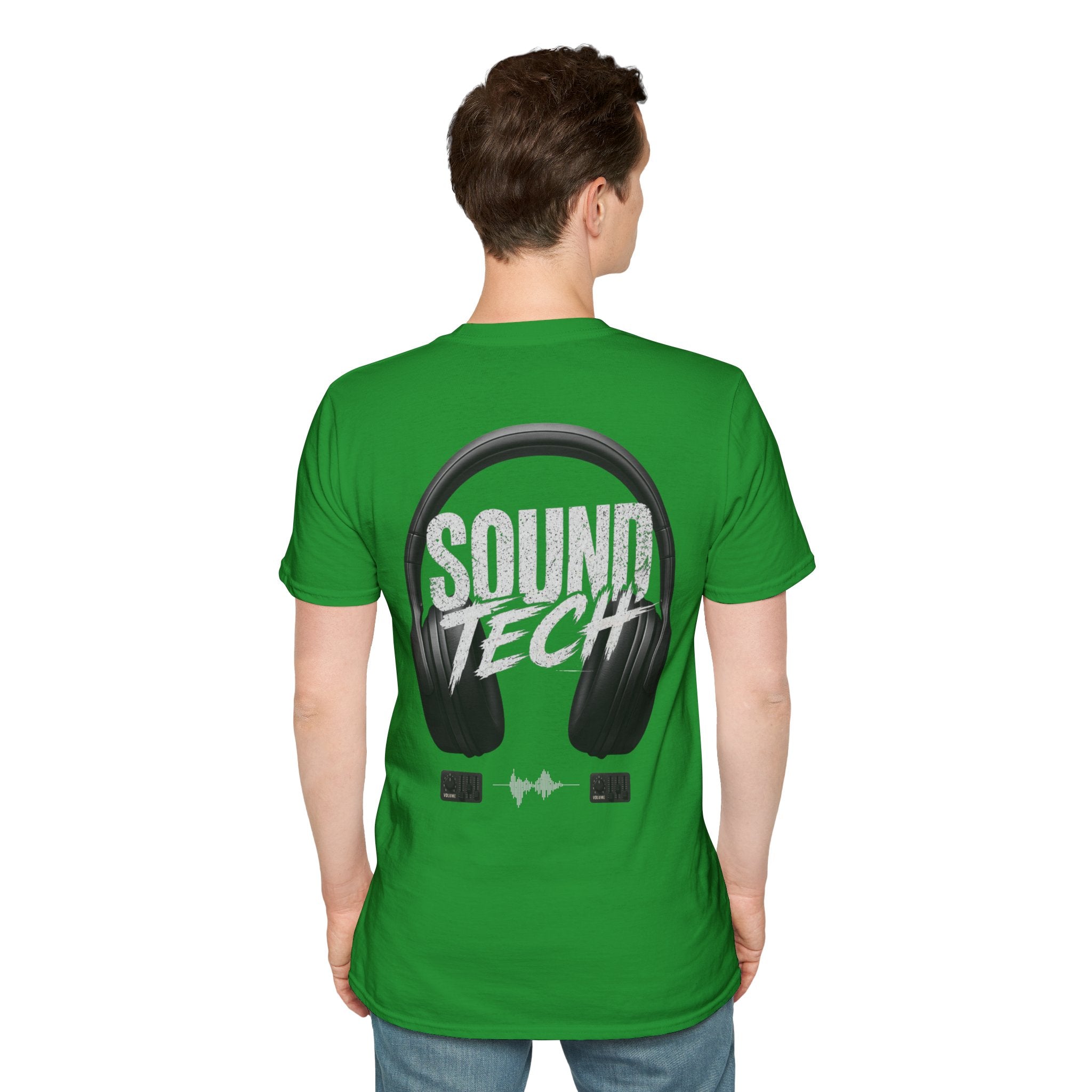 Sound Tech T‑Shirt — Minimalist Crew Neck Tee