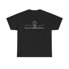 Christian Cross Graphic Tee — "Jesus and I Live By Faith" Inspirational Bible Verse Shirt