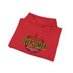 Overcomer Cross Hoodie – Faith-Based Christian Pullover
