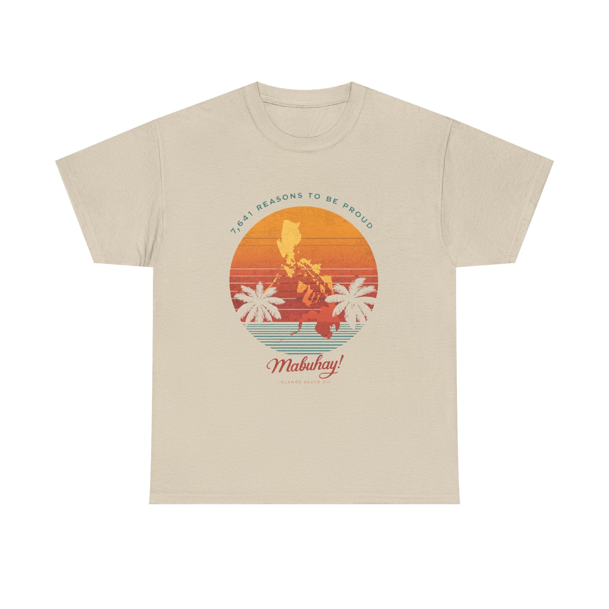 T-Shirt - 'Mabuhay' Tropical Sunset Philippines Pride Tee