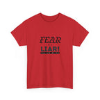 T-Shirt — "Fear Is a Liar!" Graphic Tee | Inspirational Christian Message