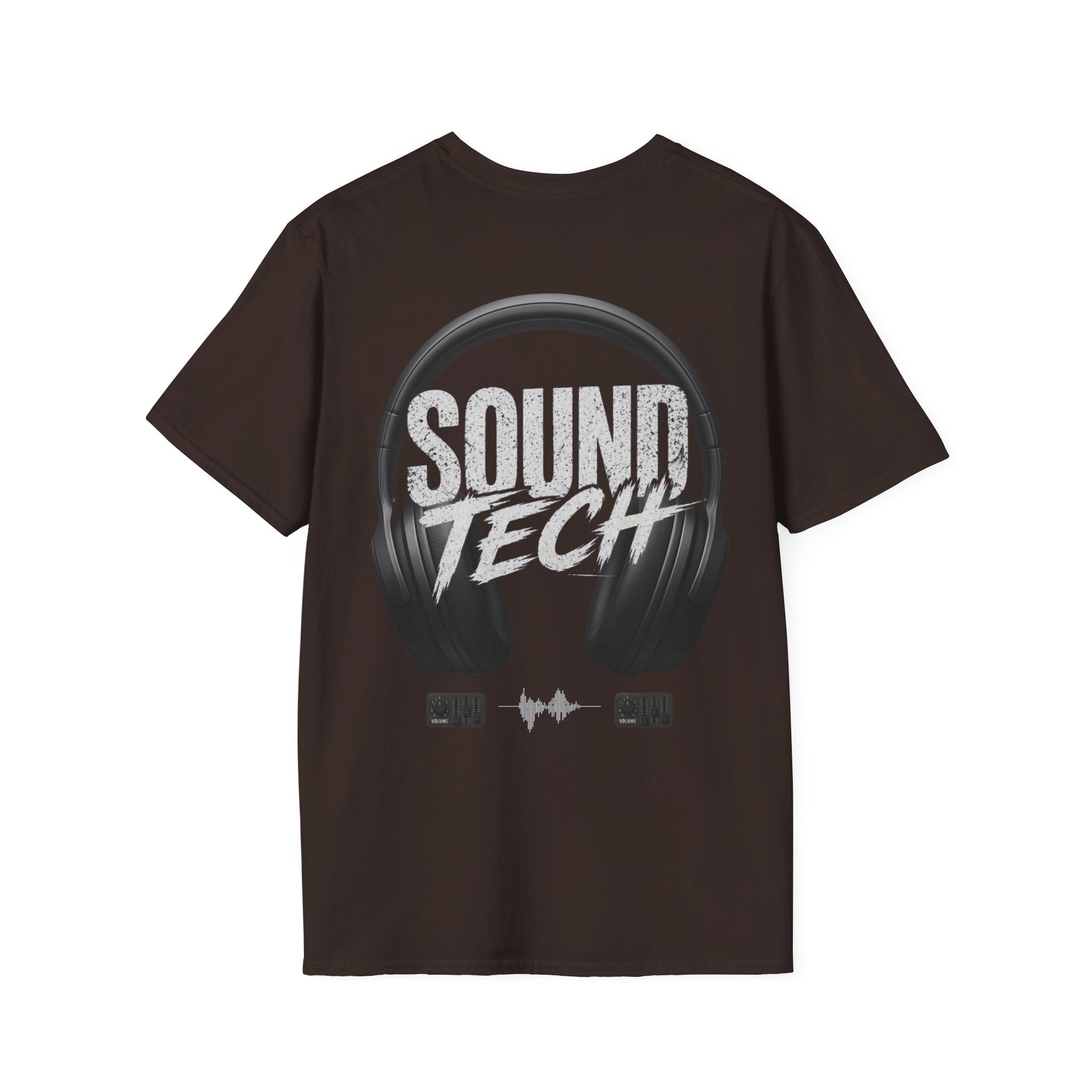 Sound Tech T‑Shirt — Minimalist Crew Neck Tee
