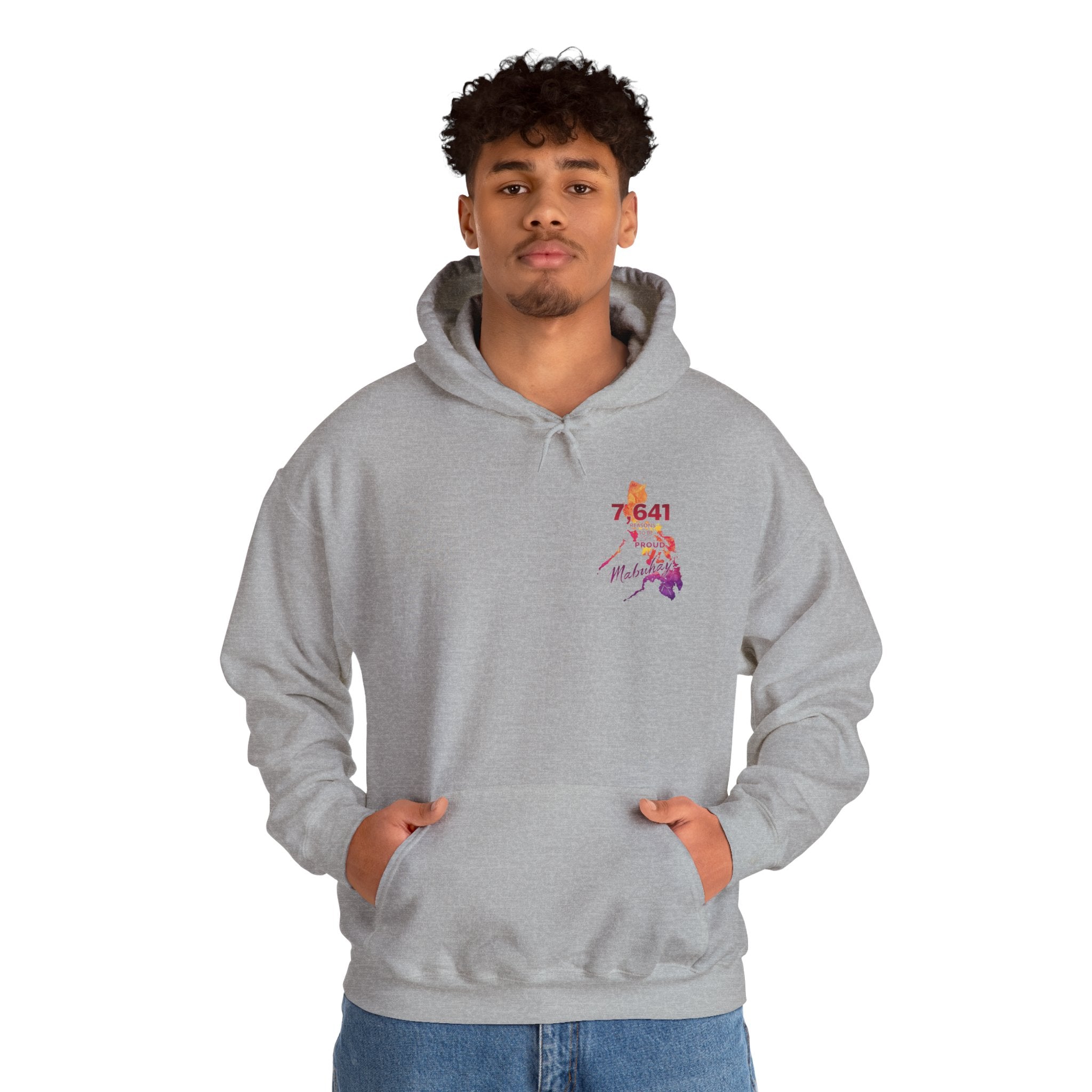 Philippines Pride Hoodie — 7,641 Map Design