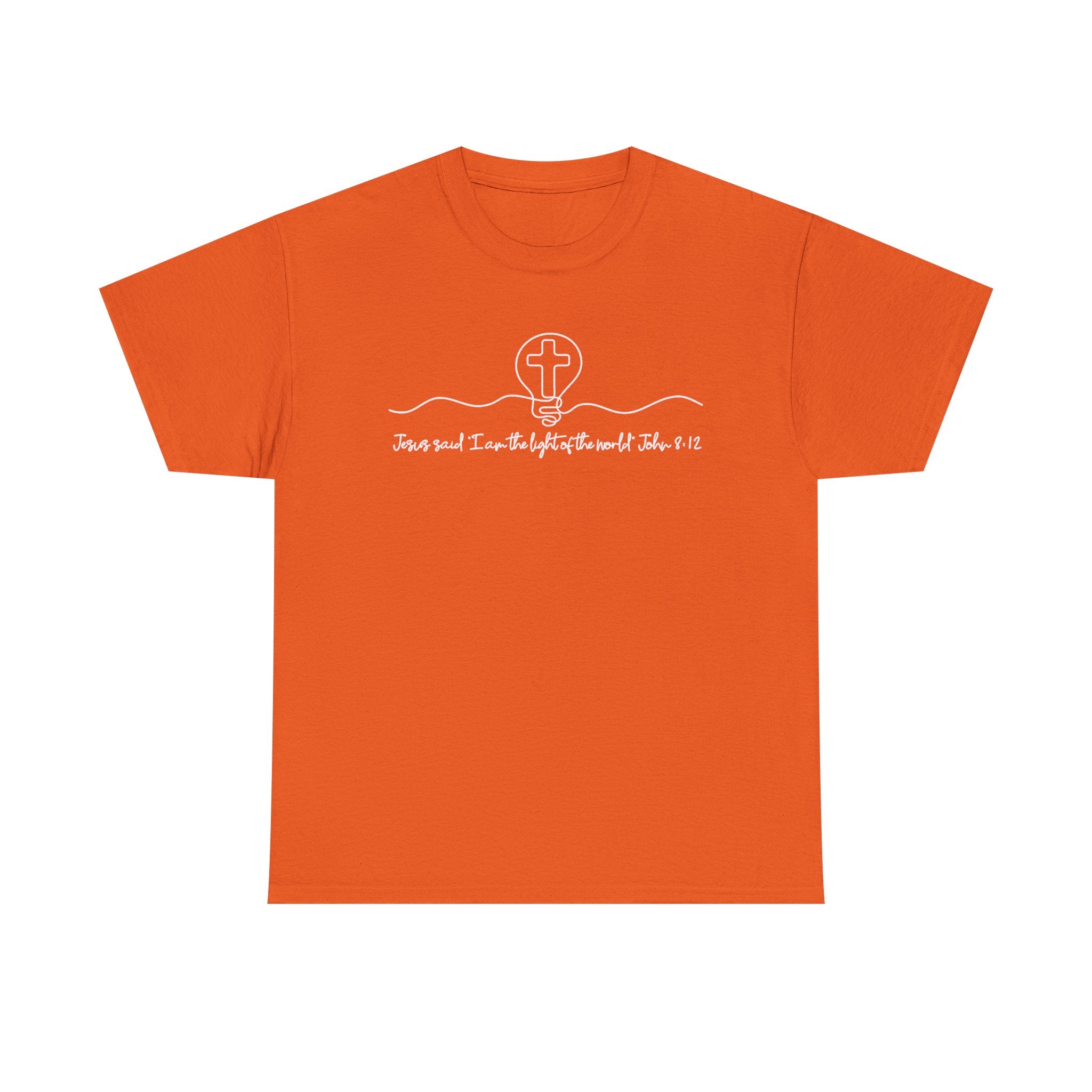 Christian Cross Graphic Tee — "Jesus and I Live By Faith" Inspirational Bible Verse Shirt