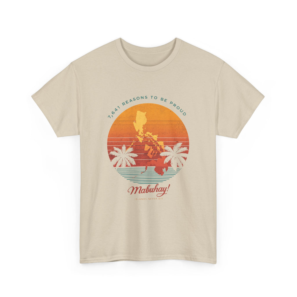 T-Shirt - 'Mabuhay' Tropical Sunset Philippines Pride Tee