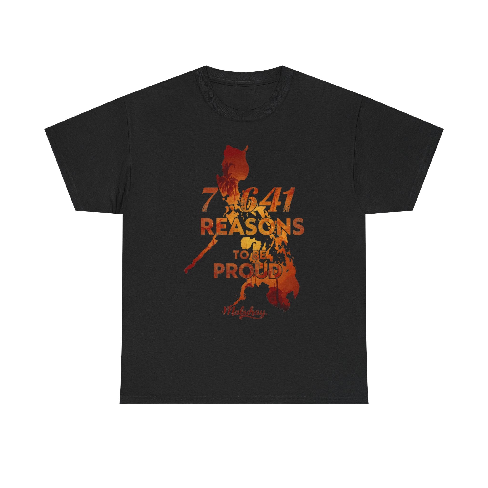 Philippines Pride Tee — "7,641 Reasons to Be Proud" Map Graphic