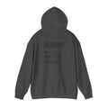 Christian Graphic Hoodie 'Delivered' Shipping Label Pullover, Faith-Based Streetwear Sweatshirt