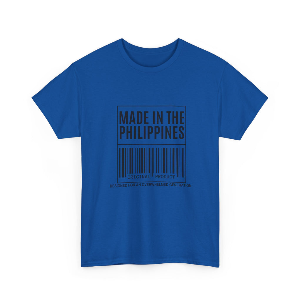 Made in the Philippines T‑Shirt — Barcode Heritage Tee