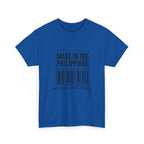 Made in the Philippines T‑Shirt — Barcode Heritage Tee