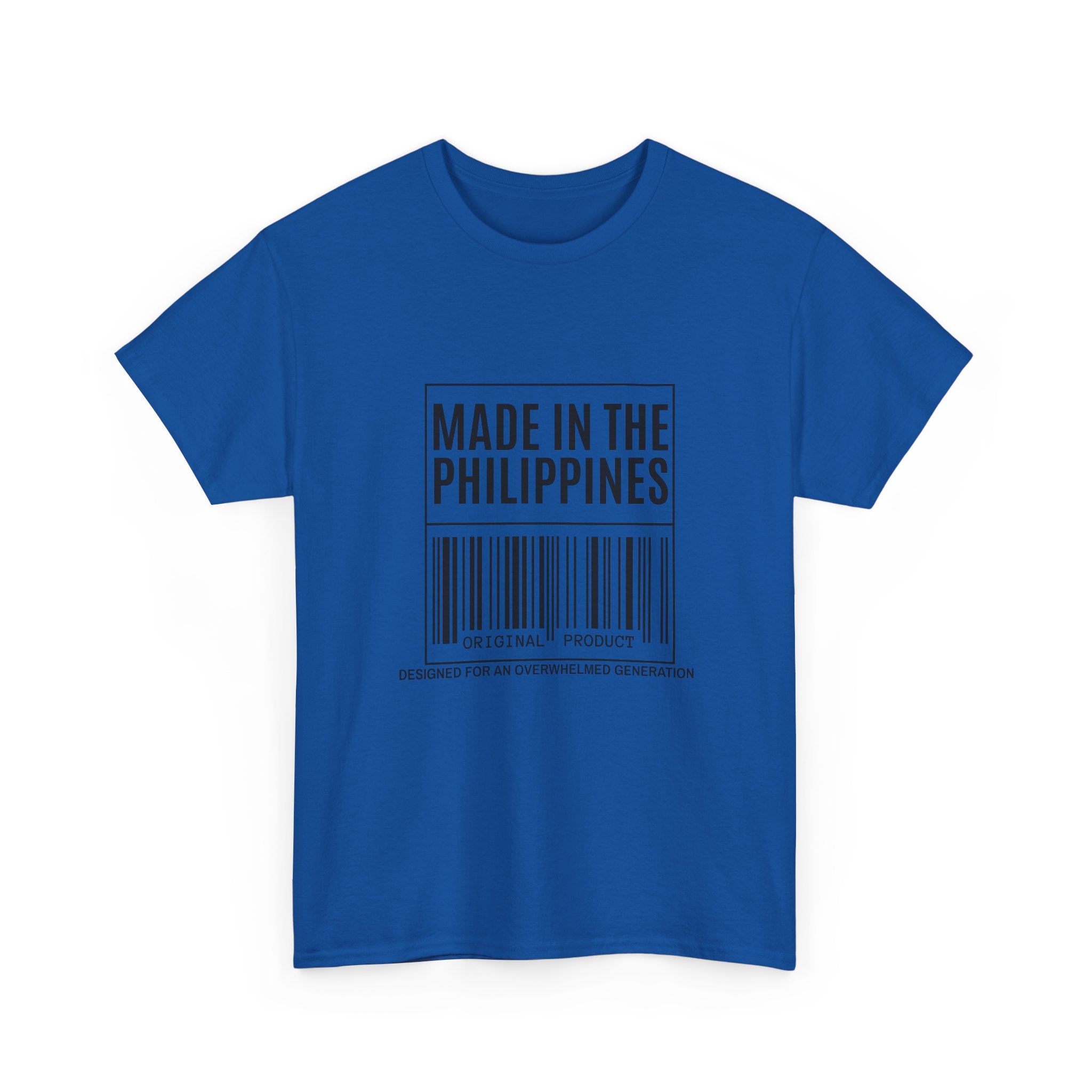 Made in the Philippines T‑Shirt — Barcode Heritage Tee