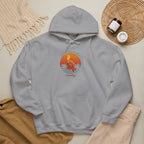 Hoodie • Mabuhay Sunset Palm Graphic — "Philippines" Retro Beach Vibes