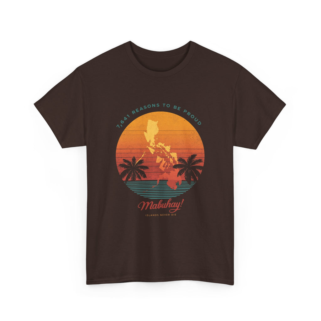 T-Shirt - 'Mabuhay' Tropical Sunset Philippines Pride Tee