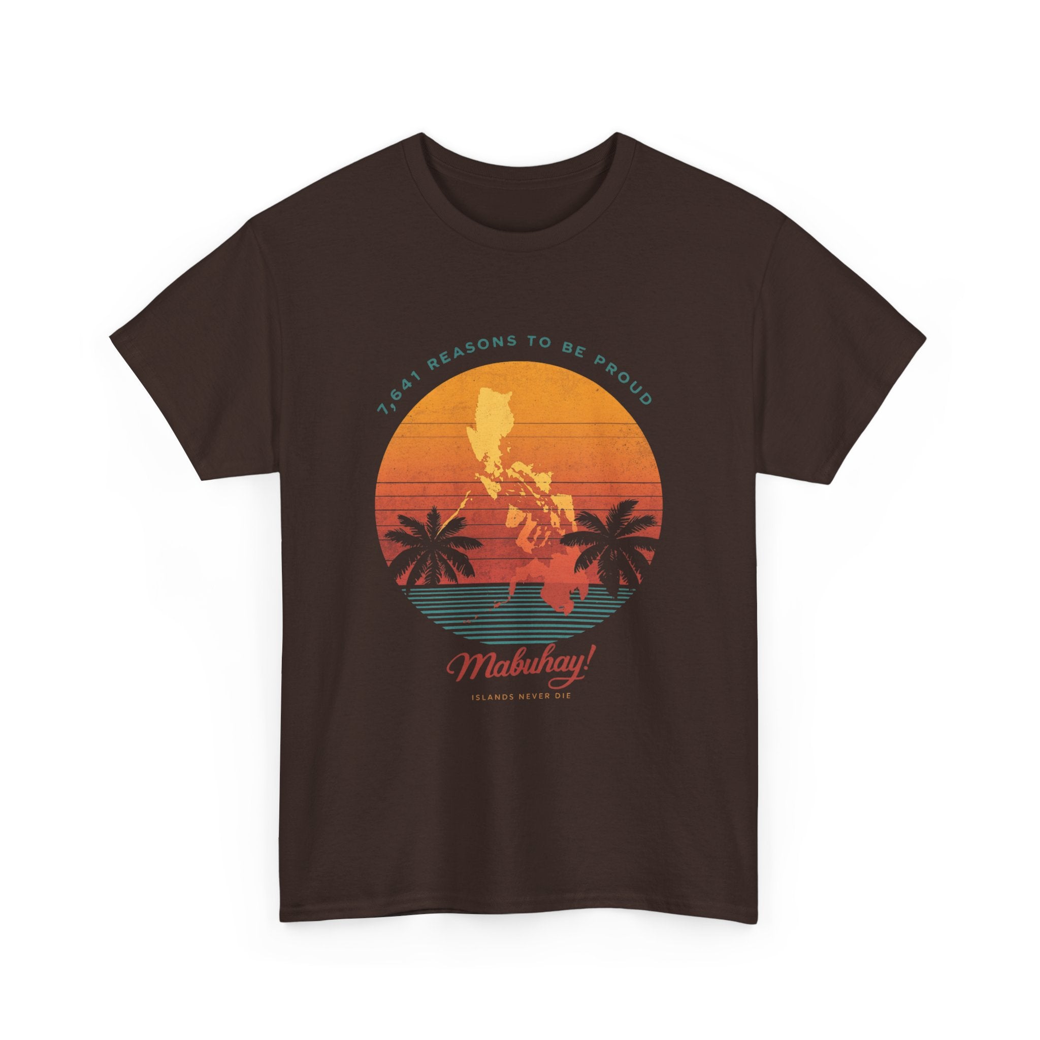 T-Shirt - 'Mabuhay' Tropical Sunset Philippines Pride Tee